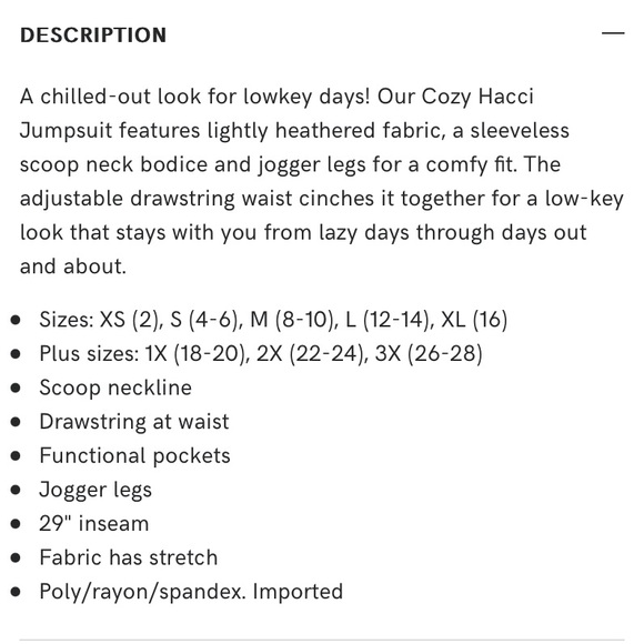 Hacci Jumpsuit - Picture 6 of 6